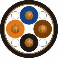 LI6YC6Y-O/J 4 x AWG 14 BK